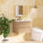 24'' Wall Mounted Single Sink Bathroom Vanity With Ceramic Top-1468008890-1468008888