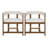 Comesha Modern Rubberwood Dining Chairs-110204445