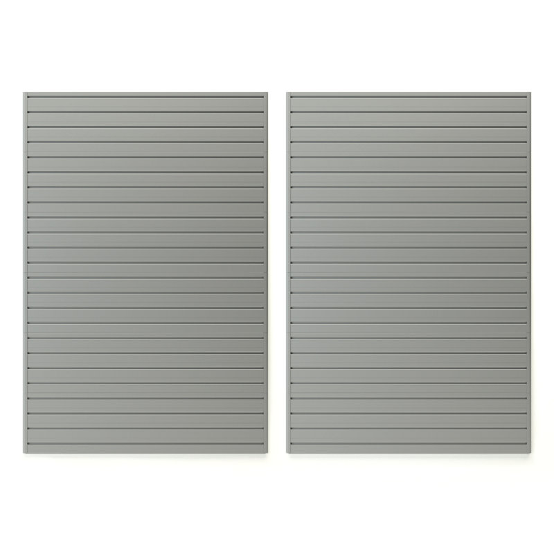 Flow Wall 4' Panel 2Pk, Silver