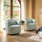Jaydin 34" W Upholstered Swivel Barrel Chair-472380529