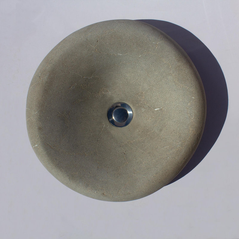 16.6'' L Bathroom Sink, Gray