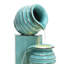 Fontaine d'extérieur 30,3 "en polyrésine avec lumières DEL