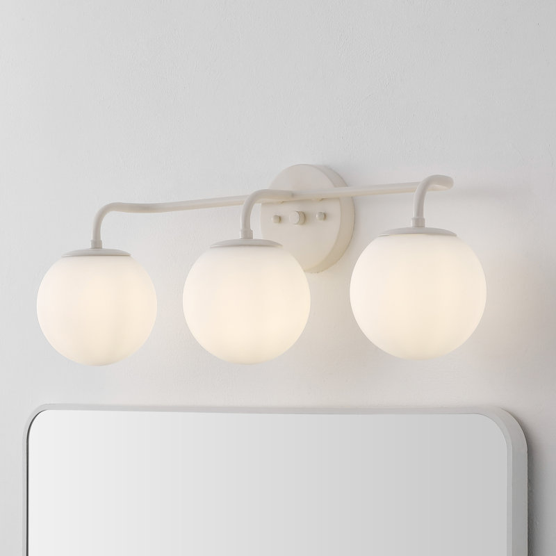 Coiffeuse Sommers Louis, Laiton doré, Quatre lumières