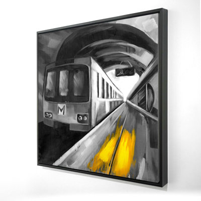 Urban Life Print On Canvas