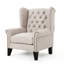 Chaise d'appoint Entic attrayante - beige, apparence merveilleuse