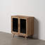 Milnor Mango Wood Accent Cabinet