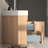 59" Wall-Mounted Single Bathroom Vanity Set-98420108