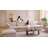 Fairford 6-Piece Upholstered Modern Corduroy Fabric Sectional Sofa With Ottoman-2032954806