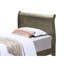 Lit simple traditionnel gris pour les espaces confortables-167778687