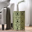 Table d'appoint en fer découpé craquelé - P 14,23 po x l 14,23 po x H 22,22 po-1862177180-1862177251