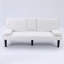 Canapé-lit convertible en cuir PVC-748487444