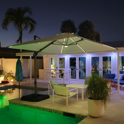 3m Square Cantilever Parasol