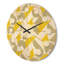 Horloge murale abstraite géométrique II-63892374