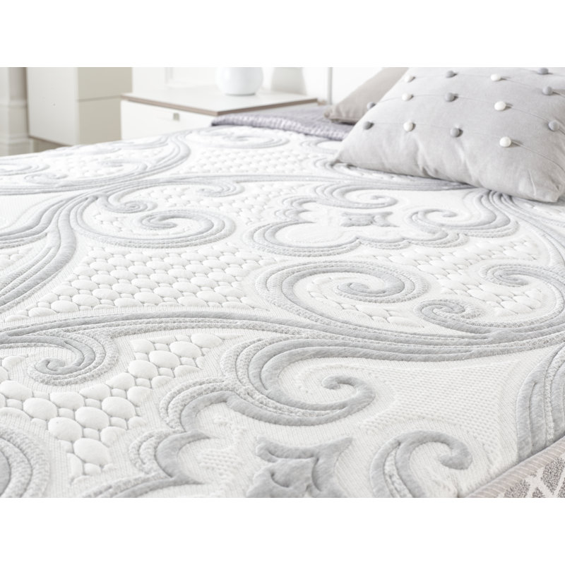 Floral Hybrid 28cm Memory Foam Pocket Spring Mattress Designed For The Ultimate Sleep, Double (4'6)