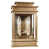 Laiton antique; verre marin minable