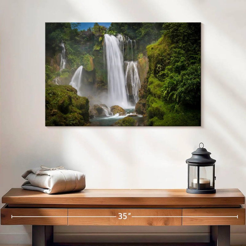 Chutes d'eau de Kerrick au Honduras, H 16 po x l 24 po