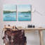 «Serene Summer Boat Single Photo Frame» par Grace Popp 2 - Pièces sur toile-1820219214-1819419380