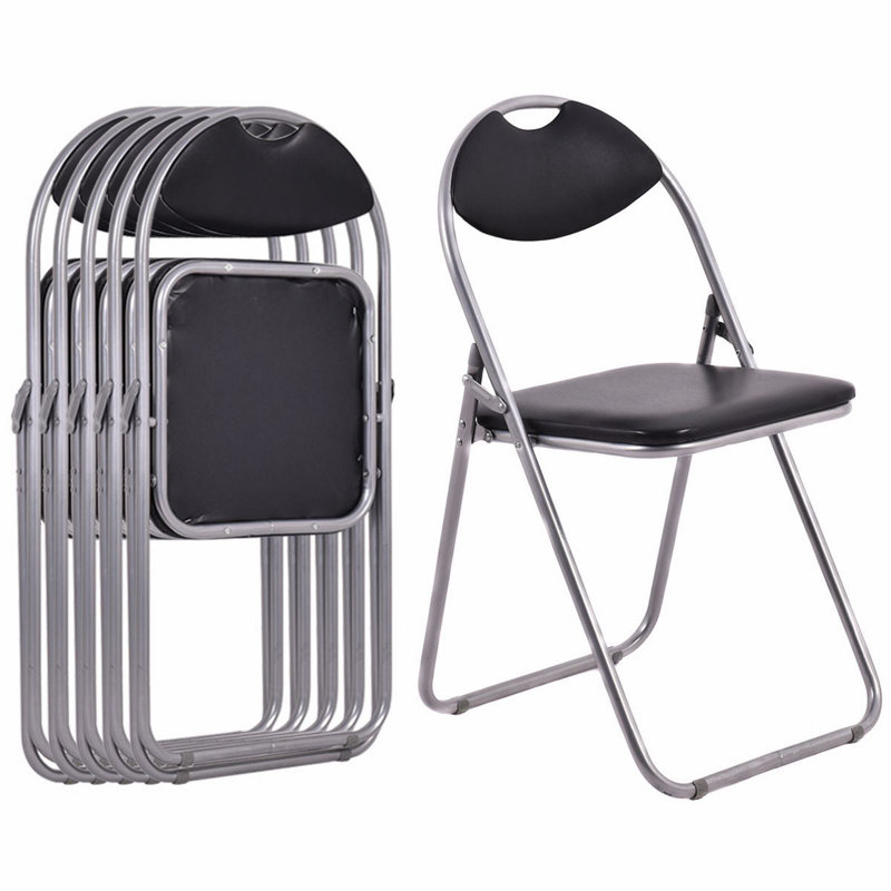 6 chaises pliantes en forme de U 6 pièces