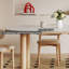 ash wood oval dining table set-1237241986