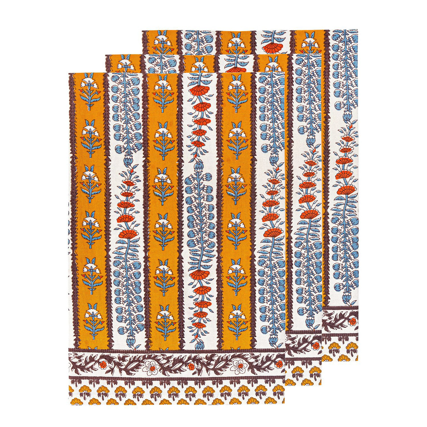 Birch Lane™ Charlemont Provence Tea Towels 20" x 30" - Set of 3 | Birch Lane