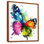 Papillon, arc-en-ciel, bonheur - Art mural papillon