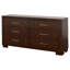 Commode 6 tiroirs Bernida Cappuccino-1080484969