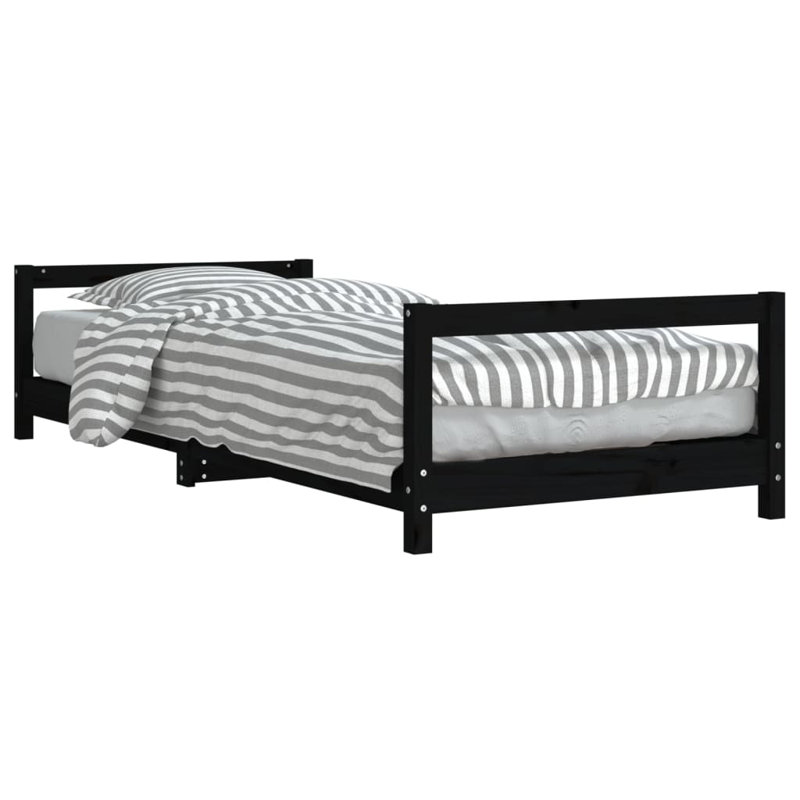 Kids, European Single (90 x 200cm), Black