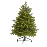 Lighted Artificial Christmas Tree