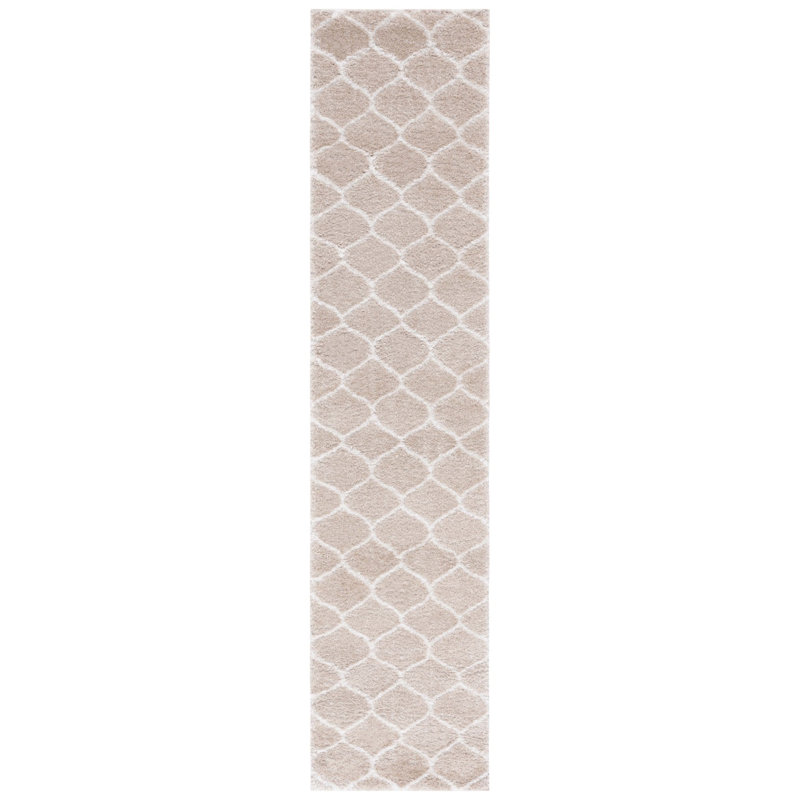 Tahoe Shag Performance Geometric Rug, Runner 2' x 9'
