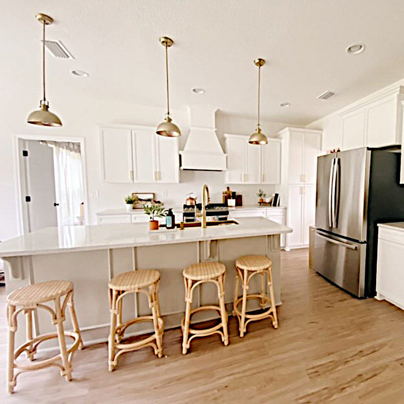 Tazewell 1 - Light Single Pendant, Brushed Brass