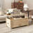 41.73'' Wide Modern Lift Top Coffee Table With Hidden Storage And 3 Drawers