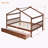 Pittston 2-Drawer Standard Bed Wooden House Bed-737687834-737687828