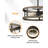 Imitation Wooden Semi Flush Mount Ceiling Light Fixture