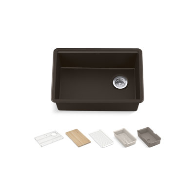 Billings Undermount Single-Bowl Workstation Kitchen Sink -  Kohler, K-33713-PC-CM2