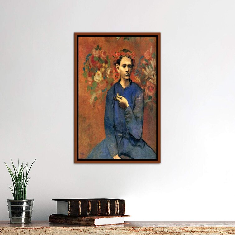 Bless international Boy Pipe Framed Pablo Picasso Painting |