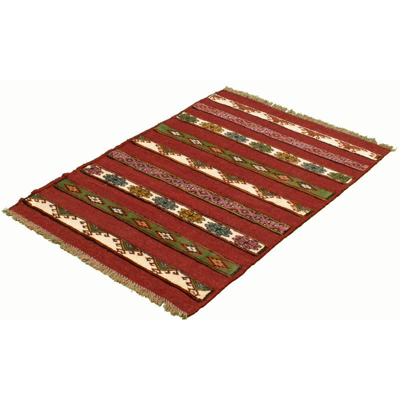 Tapis décoratif en laine noué à la main de conception unique 3 pi 6 po x 5 pi 2 po noué à la main new age izmir