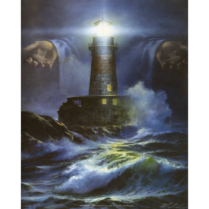 I Am the Light, 45" H x 36" W