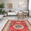 Tapis unique en laine noué à la main 6 pi 9 po x 9 pi 11 po nouvel âge Offir