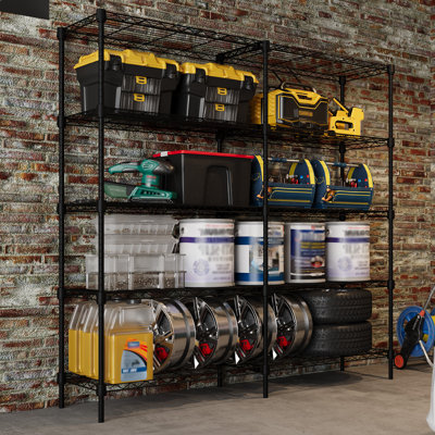 149.9cm W Metal Shelving Unit