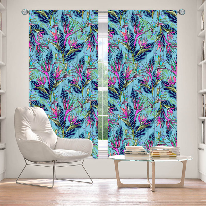 Paire de rideaux obscurcissant en polyester Remley, L 40 po x L 82 po