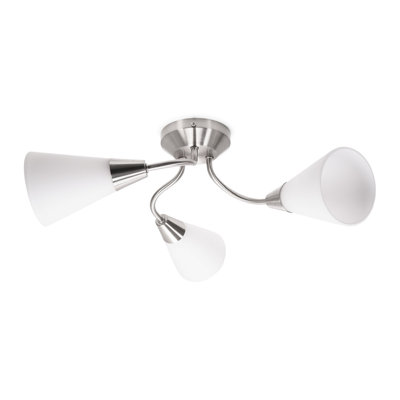 Colgin Glass Semi Flush Mount