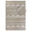 Kollektion 1836 No Pattern Machine Woven Brown Area Rug-99447786