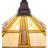 17" Square Prairie Straw Flushmount