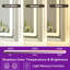 Dineen Front and Backlit LED Tempered Glass Vanity Mirror-2146962904-2146962908