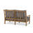 Stockton 64'' Wide Teak Loveseat with Cushions-75880205
