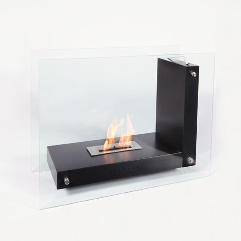 47.2'' W Stainless Steel Bio-Ethanol Fireplace