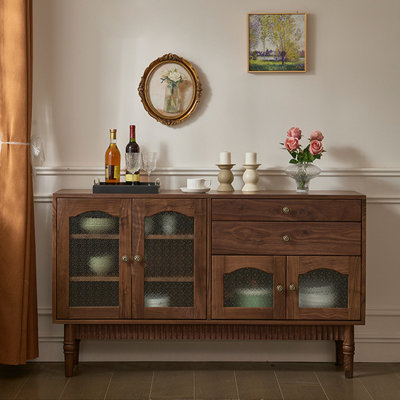 American Retro Storage Accent Cabinet