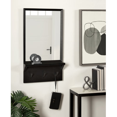 Jaela Wood Flat Mirror
