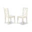 Ensemble de 5 pièces pour 4 pièces comprenant une table de salle à manger rectangulaire avec Dropleaf et 4 chaises, 36 po x 54 po, lin blanc-1930656280-1930656283-1930656284