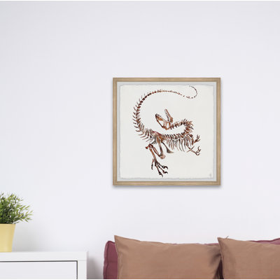 Exton Dino Fossil - Single Picture Frame Painting